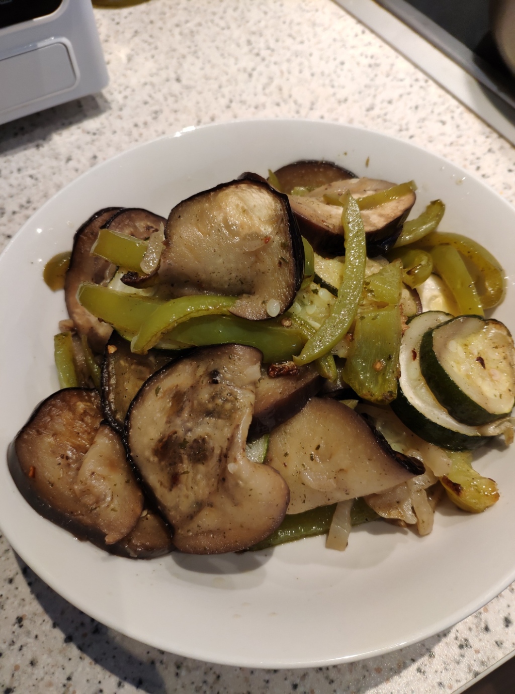 Verduras al horno/ Oven-cooked vegetables